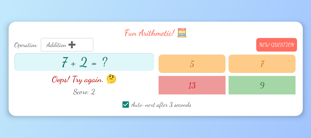 Kids Math - Fun Arithmetic screenshot 5