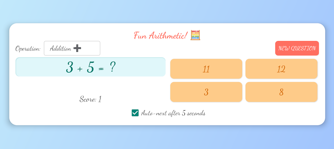 Kids Math - Fun Arithmetic screenshot 6