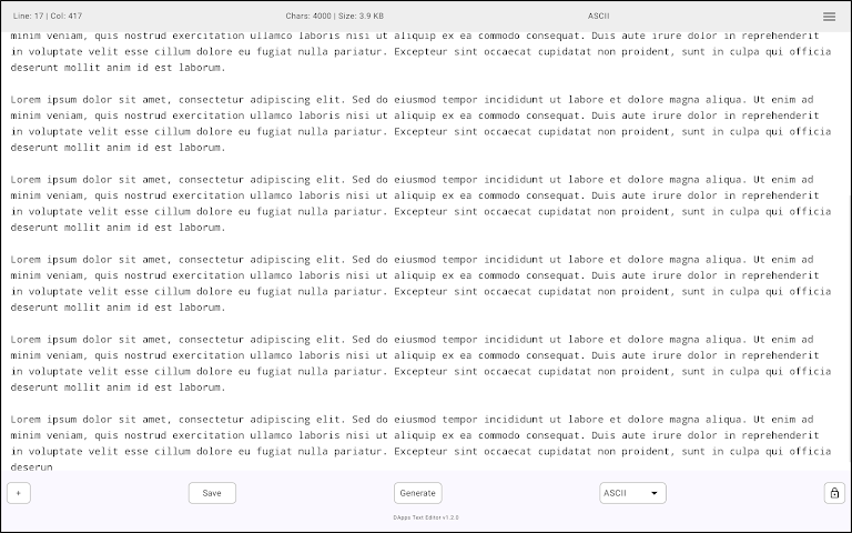 DApps Text Editor screenshot 6