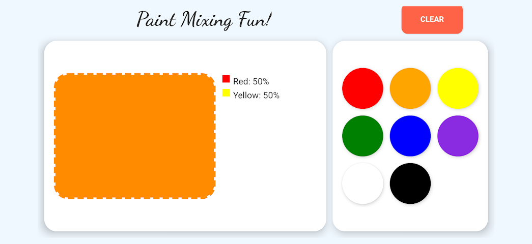 Kids Color Mix Lab: Rainbow! screenshot 4