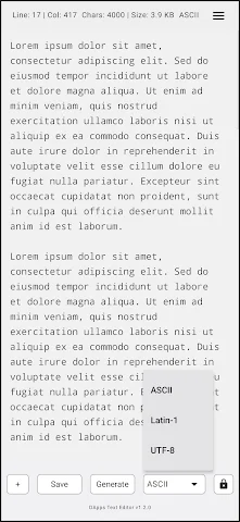DApps Text Editor screenshot 1
