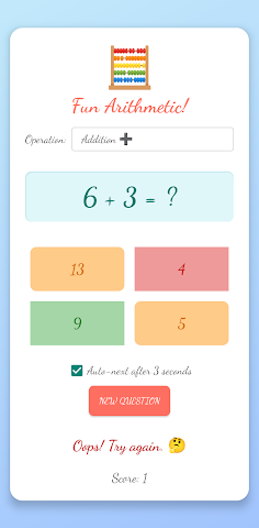 Kids Math - Fun Arithmetic screenshot 2